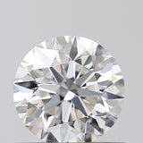 0.53 carat Round diamond F  IF Excellent