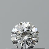 0.19 carat Round diamond E VS2 Excellent