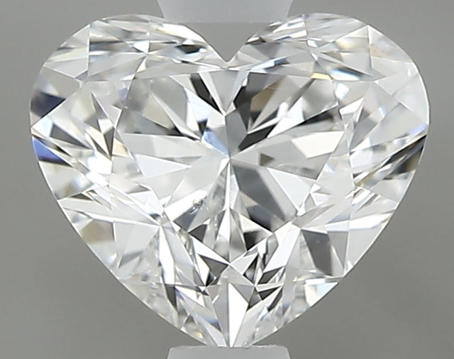 0.81 carat Heart diamond F SI1 