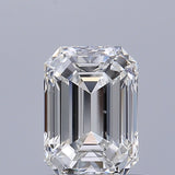 0.72 carat Emerald diamond F VS2 