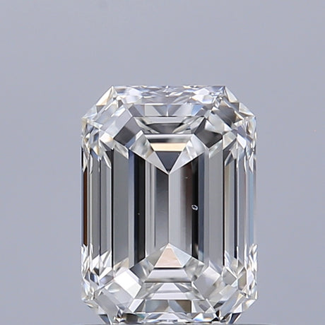 0.72 carat Emerald diamond F VS2 