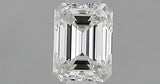 0.30 carat Emerald diamond G  VVS2