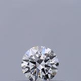 0.18 carat Round diamond E VVS1 Excellent