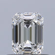 0.50 carat Emerald diamond E VS2 