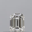 0.23 carat Emerald diamond F VVS1 