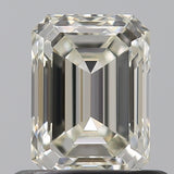 0.75 carat Emerald diamond J  IF