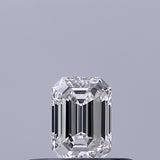 0.24 carat Emerald diamond E VVS2 