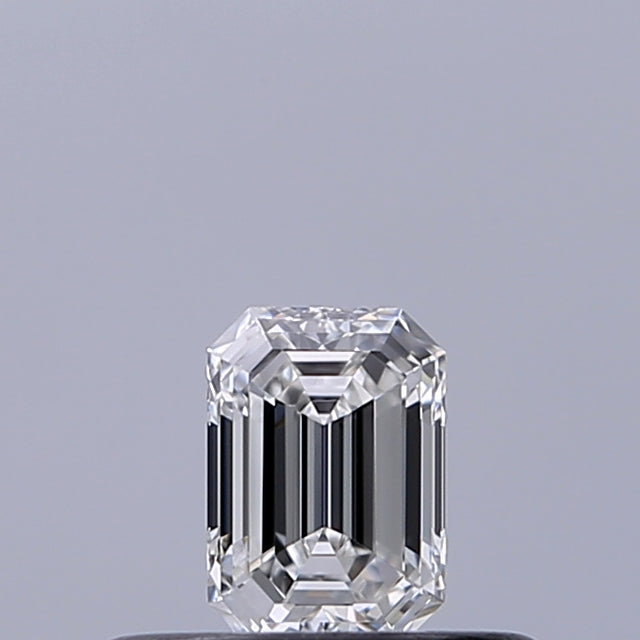 0.24 carat Emerald diamond E VVS2 
