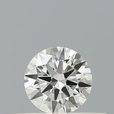 0.21 carat Round diamond F VVS1 Excellent