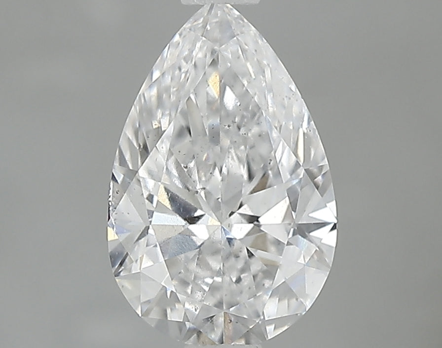 0.87 carat Pear diamond D SI2 
