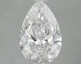 0.87 carat Pear diamond D SI2 