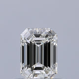 0.42 carat Emerald diamond F VVS1 VeryGood