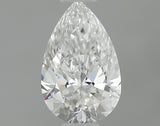 0.50 carat Pear diamond E VVS2 