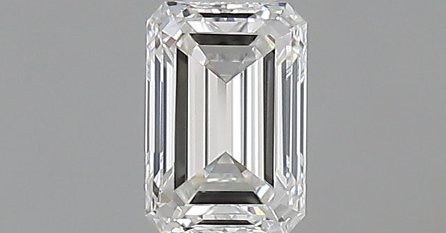 0.37 carat Emerald diamond F VVS2 