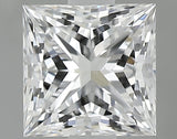 0.81 carat Princess diamond D VS2 