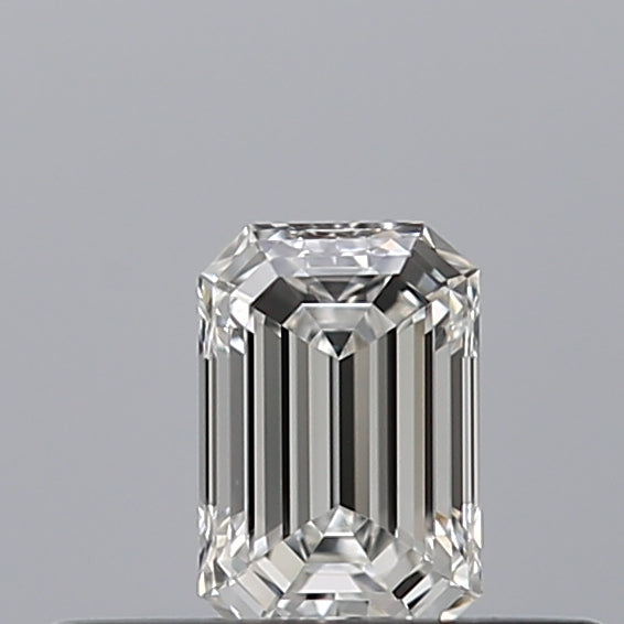 0.24 carat Emerald diamond F VVS1 