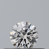 0.18 carat Round diamond E VVS2 Excellent