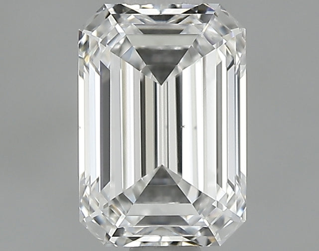 0.77 carat Emerald diamond E VS2 