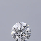 0.19 carat Round diamond E VVS1 Excellent