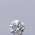 0.18 carat Round diamond D VVS1 Excellent
