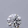 0.23 carat Round diamond D VVS1 Excellent