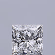 0.57 carat Princess diamond D IF 