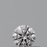 0.19 carat Round diamond F  VVS1 Excellent