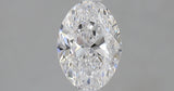 1.00 carat Oval diamond D SI1 VeryGood