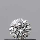 0.22 carat Round diamond D  VVS1 Excellent