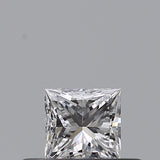 0.23 carat Princess diamond D  VS2