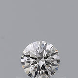 0.21 carat Round diamond F  VVS1 Excellent