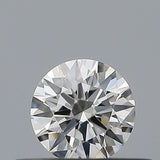 0.25 carat Round diamond F  VVS2 Excellent