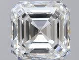 1.67 carat Asscher diamond H SI1 