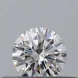 0.19 carat Round diamond E  VVS1 Excellent