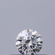 0.19 carat Round diamond E VS1 Excellent
