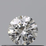 0.19 carat Round diamond F  VVS1 Excellent