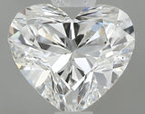 0.62 carat Heart diamond F SI1 