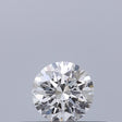 0.24 carat Round diamond F IF Excellent