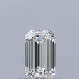 0.31 carat Emerald diamond F IF 