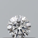 0.19 carat Round diamond E  VVS2 Excellent