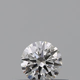 0.22 carat Round diamond F  IF Excellent