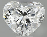 0.40 carat Heart diamond G IF 