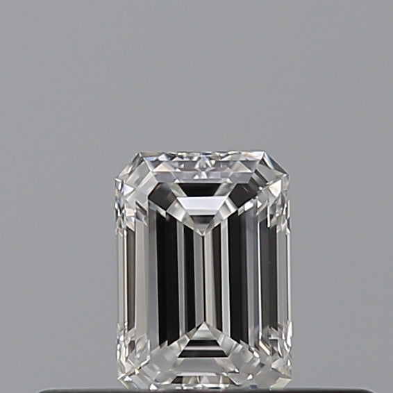 0.25 carat Emerald diamond F  VVS1