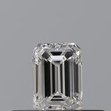 0.25 carat Emerald diamond F  VVS1
