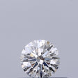 0.26 carat Round diamond E VVS2 Excellent