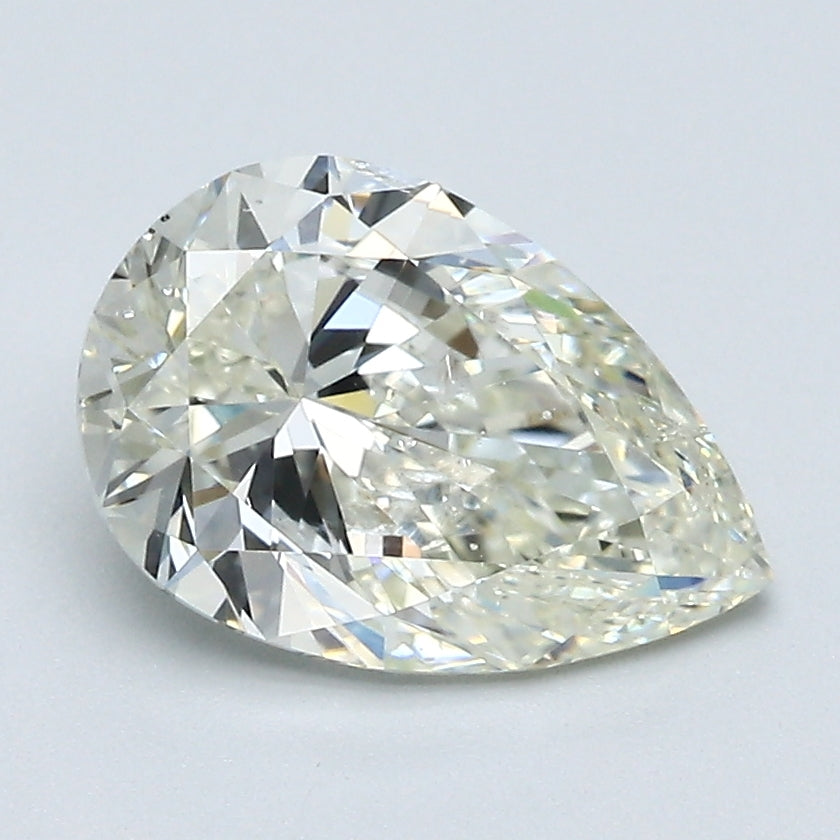 Diamant <tc>pear</tc> de 2,01 carats L SI2