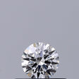 0.21 carat Round diamond G VVS1 Excellent