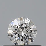 0.22 carat Round diamond D VVS1 Excellent