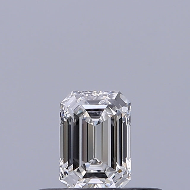0.23 carat Emerald diamond F IF 