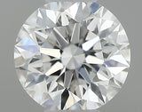 0.25 carat Round diamond E  VVS2 Excellent